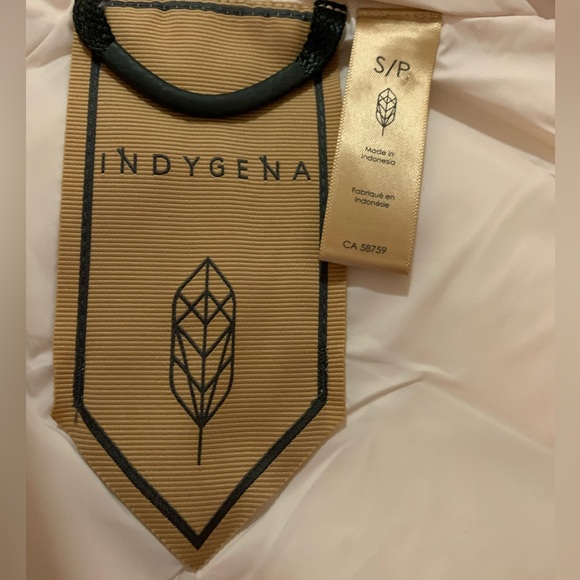 Woman’s puffer vest by Indyeva/Indygena light primrose pink new! - Picture 5 of 8